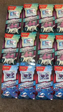 x24 Pokemon Knockout Collection Kyogre And Suicune Sealed Packages - Image 4