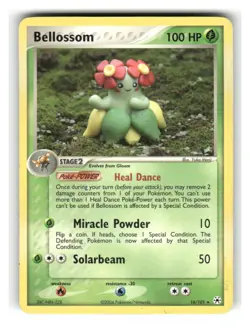 Bellossom 16/101 Rare Hidden Legends Pokemon Lightly Played - Image 1
