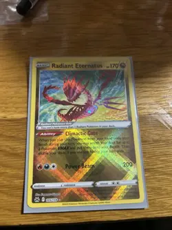 Pokemon TCG Radiant Eternatus C2 Crown Zenith 105/159 Holo Radiant Rare NM - Image 1