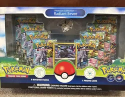 Pokemon Go Radiant Eevee Premium Collection Box Sealed - Image 1
