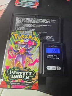 Pokemon TCG Perfect Order Booster Pack * SUPER Heavy* 22.8g - Image 1