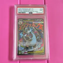 Pokemon Mega Charizard X ex Me Evolution Promo Holo 023 360 HP English PSA 9 - Image 1
