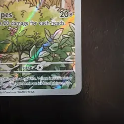 Pokemon TCG Meowth 106/094 Full Art Illustration Rare Holo Phantasmal Flame EN - Image 5