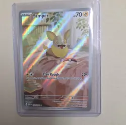 The Pokemon Company Yamper 099/094 Me02 Phantasmal Flames English Holo Rare 70HP - Image 1