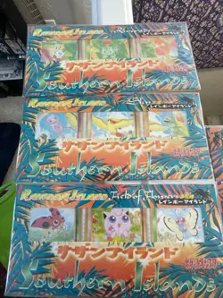 Pokemon TCG Southern Islands-Rainbow/Tropical - Complete Set - Sealed Japanese - Image 2