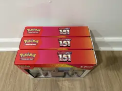 Pokemon Scarlet & Violet - 151 (5-Pack) Mini Tins w/ 4 Promos Costco Bundle (x3) - Image 4