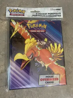 Ultra Pro Pokemon Destined Rivals Ho-Oh 4 Pocket Binder Portfolio Album TCG - Image 1