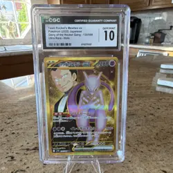 CGC 10 Team Rocket's Mewtwo ex Sv10 Glory of Team Rocket 130/098 Holo JP - Image 1