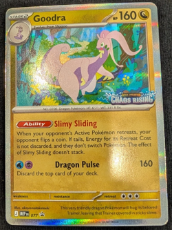 Pokemon Goodra Mep 077 Pre Release STAMPED Promo NM - Image 1