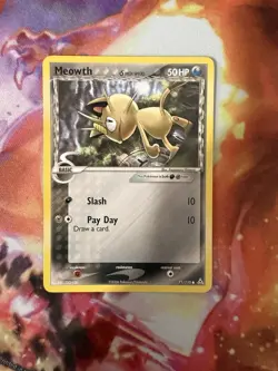 Meowth (Delta Species) 71/110 Holon Phantoms Regular Pokemon TCG - Image 1
