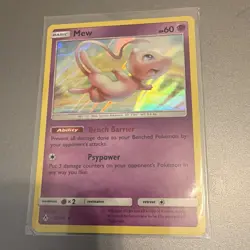 The Pokemon Company Mew 76/214 Holo Rare 2019 Psychic Basic 60 HP - Image 1