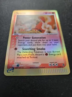 Pokemon EX Dragon Torkoal Reverse Holo Rare 12/97 EXC-NEAR MINT - Image 2