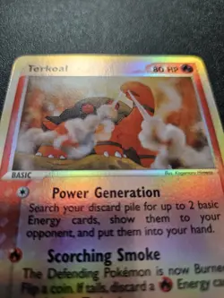 Pokemon EX Dragon Torkoal Reverse Holo Rare 12/97 EXC-NEAR MINT - Image 3