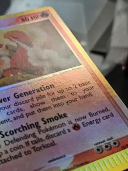 Pokemon EX Dragon Torkoal Reverse Holo Rare 12/97 EXC-NEAR MINT - Image 4