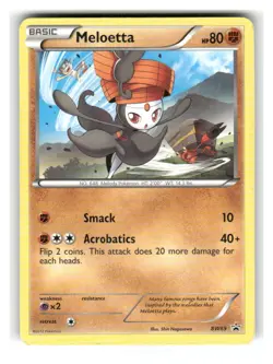 Meloetta - BW69 BW69 Promo Black And White Promo Pokemon Lightly Played - Image 1