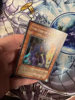 Yu-Gi-Oh! 1st Edition Ast-000 The End of Anubis Holo Card VLP (WNU) - Image 4