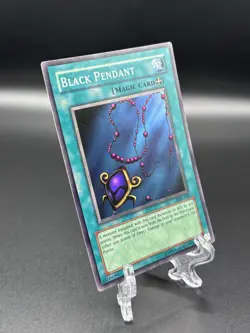 Yu-Gi-Oh! Black Pendant Magic Ruler MRL-003 Super Rare MP OG TCG Vintage LP - Image 2