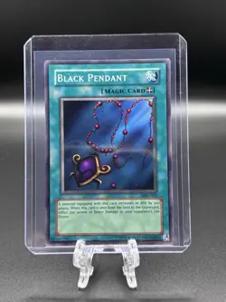 Yu-Gi-Oh! Black Pendant Magic Ruler MRL-003 Super Rare MP OG TCG Vintage LP - Image 5