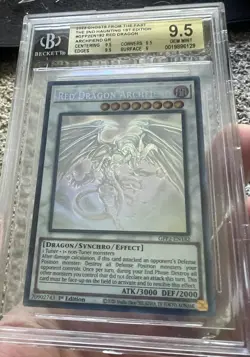 Yu-Gi-Oh! Red Dragon Archfiend Ghost/Past 2 1st Ed Ghost Rare GFP2-EN182 Bgs 9.5 - Image 1