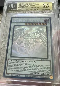 Yu-Gi-Oh! Red Dragon Archfiend Ghost/Past 2 1st Ed Ghost Rare GFP2-EN182 Bgs 9.5 - Image 2
