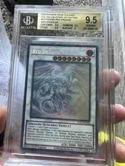Yu-Gi-Oh! Red Dragon Archfiend Ghost/Past 2 1st Ed Ghost Rare GFP2-EN182 Bgs 9.5 - Image 3