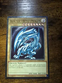 Yu-Gi-Oh ENHANCED Op28 Ultimate Rare Blue Eyes White Dragon - Image 1