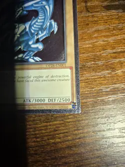 Yu-Gi-Oh ENHANCED Op28 Ultimate Rare Blue Eyes White Dragon - Image 4