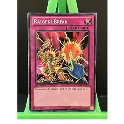 Konami Raigeki Break LCYW-EN286 Legendary Collection 3 1st Ed Super Rare Eng - Image 1