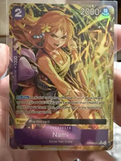 One Piece Nami (Alternate Art) PRB02-012 Premium Booster -The Best- Vol. 2 Foil - Image 3
