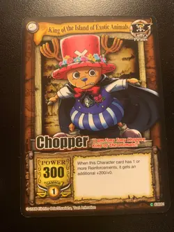 2006 One Piece CCG Chopper King of the Island of Exotic Animals CH081 - Image 1
