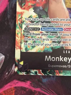 One Piece Monkey.D.Luffy 2nd Anniversary Tournament Stamped Promo ST13-004 - Image 3