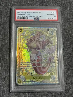 One Piece Japanese Shirahoshi SP EB01-057 PSA 10 - Image 1