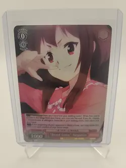 Weiss Schwarz KS / W75-037S "Board Game" Megumin (SR) Konosuba 2 RE English - Image 1