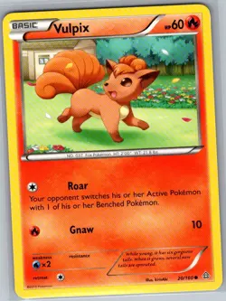Vulpix 20/160 Non Holo XY - Primal Clash - Pokemon Card - NM - Image 1