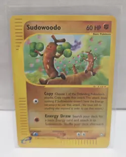Pokemon TCG Sudowoodo Aquapolis Reverse Holo Card 36/147 NM-LP - Image 1