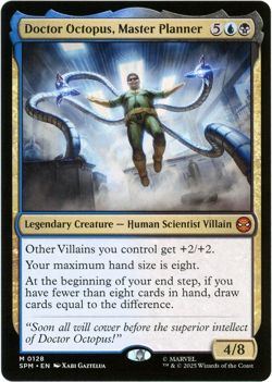 Doctor Octopus, Master Planner - 0128 - Marvel's Spider-Man MTG - NM/M - English - Image 1