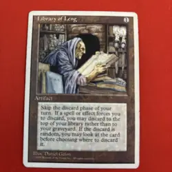 MTG Library of Leng Alternate 4th Edition Regular Uncommon - Image 1