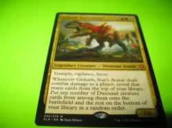 Gishath, Sun's Avatar The Lost Caverns of Ixalan Regular - Image 1