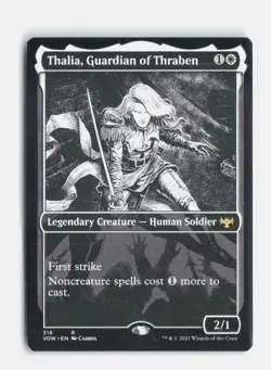 Thalia, Guardian of Thraben (Showcase) 318 Innistrad: Crimson Vow MTG NM - Image 1