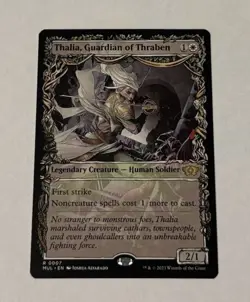 MTG Thalia, Guardian of Thraben - March of the Machine Multiverse Legends NM - Image 1