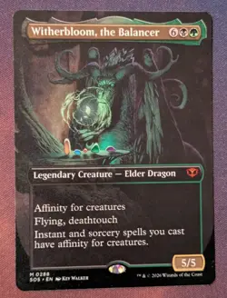 MTG - Witherbloom, the Balancer (borderless) - SOS (NM+) - Image 1