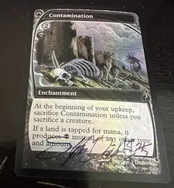 Contamination (Future Sight) Mystery Booster 2 Signed Artist Proof Foil - Image 1
