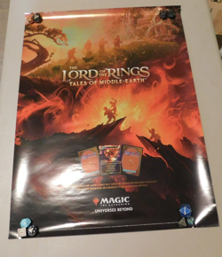 Magic: The Gathering Lord of the Rings Tales of Middle Earth Promotional Poster - Image 3