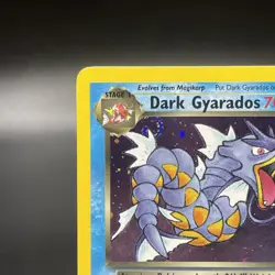 Dark Gyarados 8/82 Team Rocket Unlimited Edition Holo Pokemon TCG NM * SWIRL * - Image 2