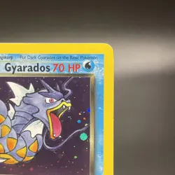 Dark Gyarados 8/82 Team Rocket Unlimited Edition Holo Pokemon TCG NM * SWIRL * - Image 3