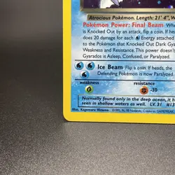 Dark Gyarados 8/82 Team Rocket Unlimited Edition Holo Pokemon TCG NM * SWIRL * - Image 5
