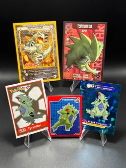 Pokemon Tyranitar Set of 5 - Tyranitar #248 Peru/NON-TCG Cards & Stickers - Image 1