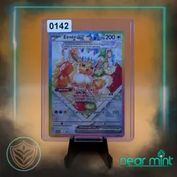 Eevee ex 174 SV: Scarlet & Violet Promo Cards Holo Promo Pokemon TCG NM+ - Image 3
