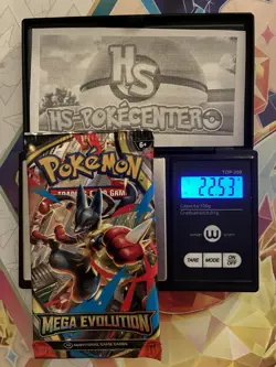 (HEAVY) 22.53g Pokemon TCG Mega Evolution Booster Pack (SEALED)✅ - Image 1