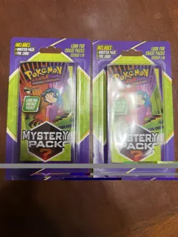 (X2) 2022 MJ Holdings Walgreens Pokemon Mystery Pack-1 Booster Pack 1 Foil Card - Image 1